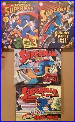 Superman The Golden Age (4 BOOKS) Sundays Pages Dailies 39-42 39-43 43-46 46-49