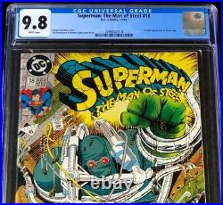Superman The Man Of Steel #18 CGC 9.8 1st Full App DOOMSDAY DC Comic 1992