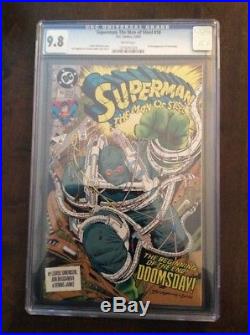 Superman The Man Of Steel #18 CGC 9.8 First Appearance Of Doomsday