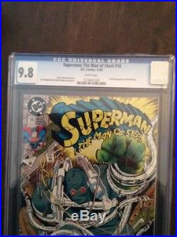 Superman The Man Of Steel #18 CGC 9.8 First Appearance Of Doomsday