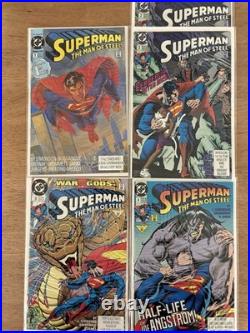 Superman The Man Of Steel #1-4. 1991 DC Comics NM With Double #2