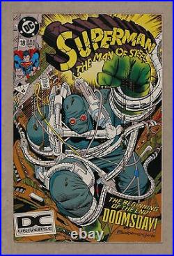 Superman The Man of Steel #18REP. 5TH VF 8.0 1992