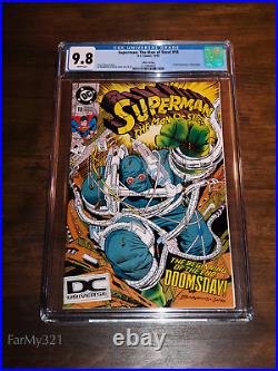 Superman The Man of Steel #18 CGC 9.8 NM/MT 1st Doomsday. 5th Print. DCU Rare
