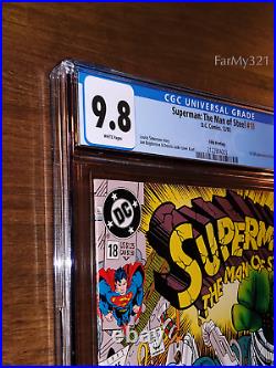 Superman The Man of Steel #18 CGC 9.8 NM/MT 1st Doomsday. 5th Print. DCU Rare