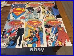 Superman The Man of Steel #1-6 Comic Book Set John Byrne, DC 1986