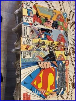 Superman The Man of Steel #1-6 Comic Book Set John Byrne, DC 1986