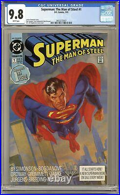 Superman The Man of Steel #1 CGC 9.8 1991 3853272007