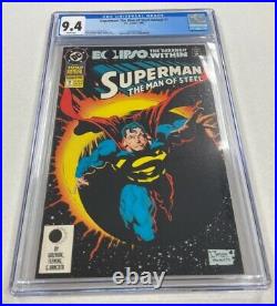 Superman The Man of Steel Annual Issue #1 DC 1992 CGC Graded 9.4 Comic Book