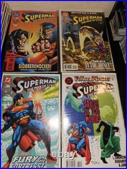 Superman The Man of Steel DC Comics 50 Issue Lot #8-134 Death of Superman Era