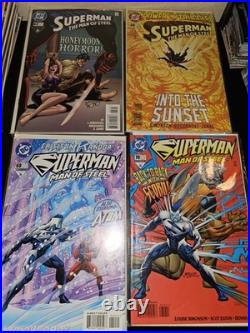 Superman The Man of Steel DC Comics 50 Issue Lot #8-134 Death of Superman Era