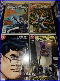 Superman The Man of Steel DC Comics 50 Issue Lot #8-134 Death of Superman Era