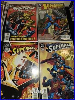 Superman The Man of Steel DC Comics 50 Issue Lot #8-134 Death of Superman Era