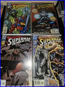 Superman The Man of Steel DC Comics 50 Issue Lot #8-134 Death of Superman Era