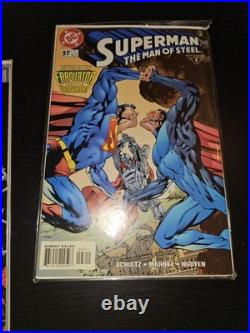 Superman The Man of Steel DC Comics 50 Issue Lot #8-134 Death of Superman Era