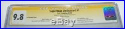 Superman Unchained #1 CGC 9.8 3-D Variant Cover Signature Series Dustin Nguyen