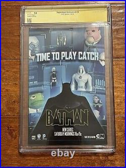 Superman Unchained #3 CGC 9.8 SS Signed by Alex Sinclair DC Comics Jim Lee