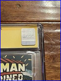 Superman Unchained #3 CGC 9.8 SS Signed by Alex Sinclair DC Comics Jim Lee