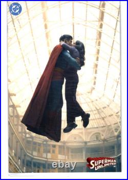Superman Unlimited #1 Fandango Movie Promo 110/1000 & LE 24 x 12 Concept Print