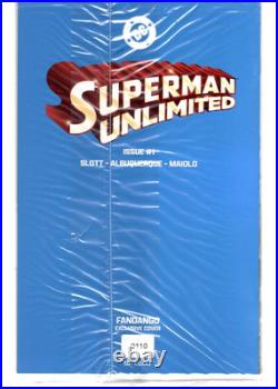Superman Unlimited #1 Fandango Movie Promo 110/1000 & LE 24 x 12 Concept Print
