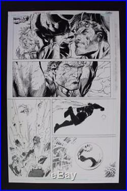 Superman Vol. 2 #215 Page 18 (Original Art) 2005 Jim Lee Joe Weems! DC