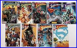 Superman Vol 4 #1-45 Rebirth Complete Series Lot + Annuals Batman #10 Super Sons