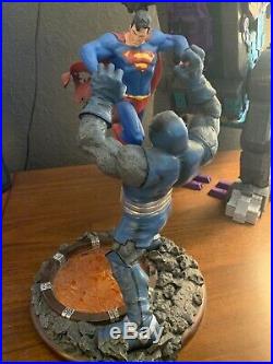 Superman Vs Darkseid Statue 1st Edition DC Comics