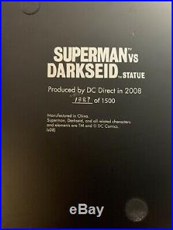 Superman Vs Darkseid Statue 1st Edition DC Comics