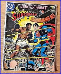 Superman Vs. Muhammad Ali, Spider-Man, Hulk, Batman Treasury Edition Comic Lot