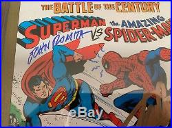 Superman Vs The Amazing Spider-Man CGC 8.5 3 x Stan Lee Romita Neal Adams RARE