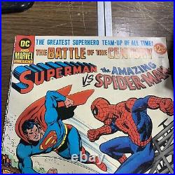 Superman Vs The Amazing Spider-Man DC and Marvel Crossover Treasury Size VF/VF+