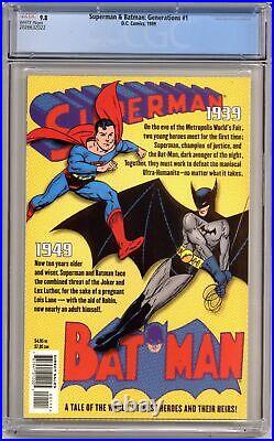 Superman and Batman Generations I #1 CGC 9.8 1999 2026632022
