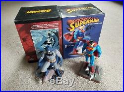 Superman and Batman Mini Statues DC Direct Jim Lee