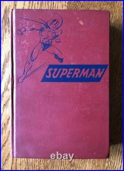 Superman by George Lowther, 1942 First Edition, Random House, Color Illustration