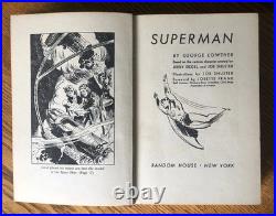 Superman by George Lowther, 1942 First Edition, Random House, Color Illustration