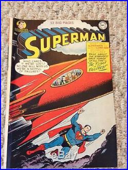 Superman comic book, #72