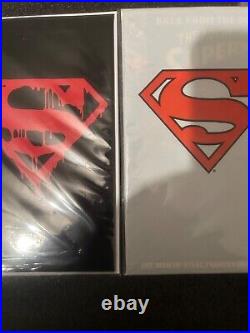 Superman comics 2 book lot both in original plastic bags