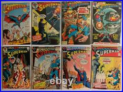 Superman comics lot #229-285 16 diff avg 5.5 (1970-75)