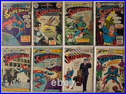 Superman lot #274-361 + 2 Specials DC 1st Ser. (avg 4.5 VG+) 47 diff (1973-'81)