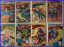 Superman lot #274-361 + 2 Specials DC 1st Ser. (avg 4.5 VG+) 47 diff (1973-'81)