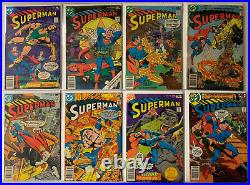 Superman lot #274-361 + 2 Specials DC 1st Ser. (avg 4.5 VG+) 47 diff (1973-'81)