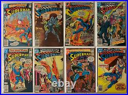 Superman lot #274-361 + 2 Specials DC 1st Ser. (avg 4.5 VG+) 47 diff (1973-'81)