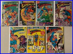 Superman lot #274-361 + 2 Specials DC 1st Ser. (avg 4.5 VG+) 47 diff (1973-'81)