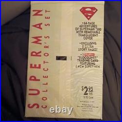 Superman new Dc comic book Collectors Set. Made by skybox