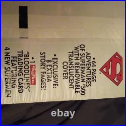 Superman new Dc comic book Collectors Set. Made by skybox