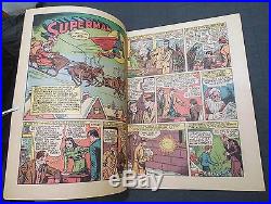 Superman's Christmas Adventure #1 Unrestored Nice Grade Very Rare 1940