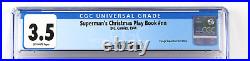 Superman's Christmas Play Book 1944 Cgc 3.5 O/w Pages