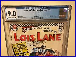 Superman's Girl Friend, Lois Lane 70 CGC 9.0 (First SA Catwoman)