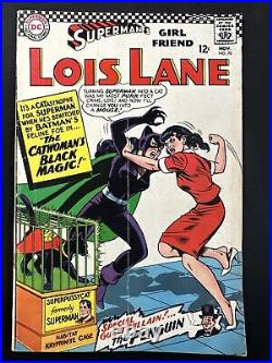 Superman's Girl Friend Lois Lane #70 DC Catwoman 1st Print Silver age VG A4