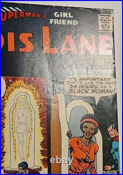 Superman's Girlfriend LOIS LANE 106 I AM CURIOUS (BLACK)! 1970 CONTROVERSIAL KEY