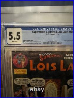 Superman's Girlfriend Lois Lane #106 2nd app of Rose and the Thor. CGC 5.5 WP
